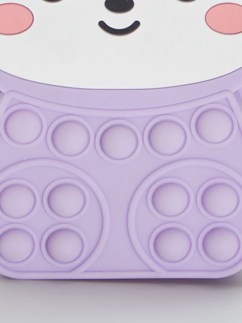 Sac Pop It lapin   Violet