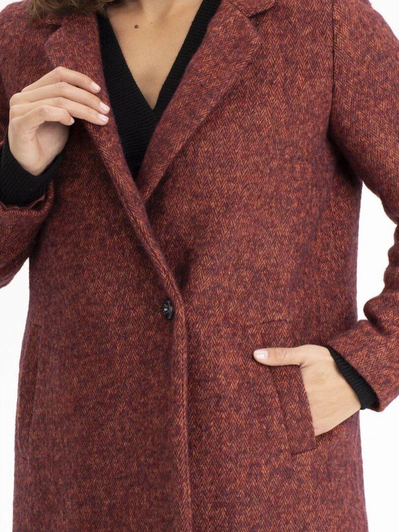 Manteau MELISSA Gérard Pasquier Rouge
