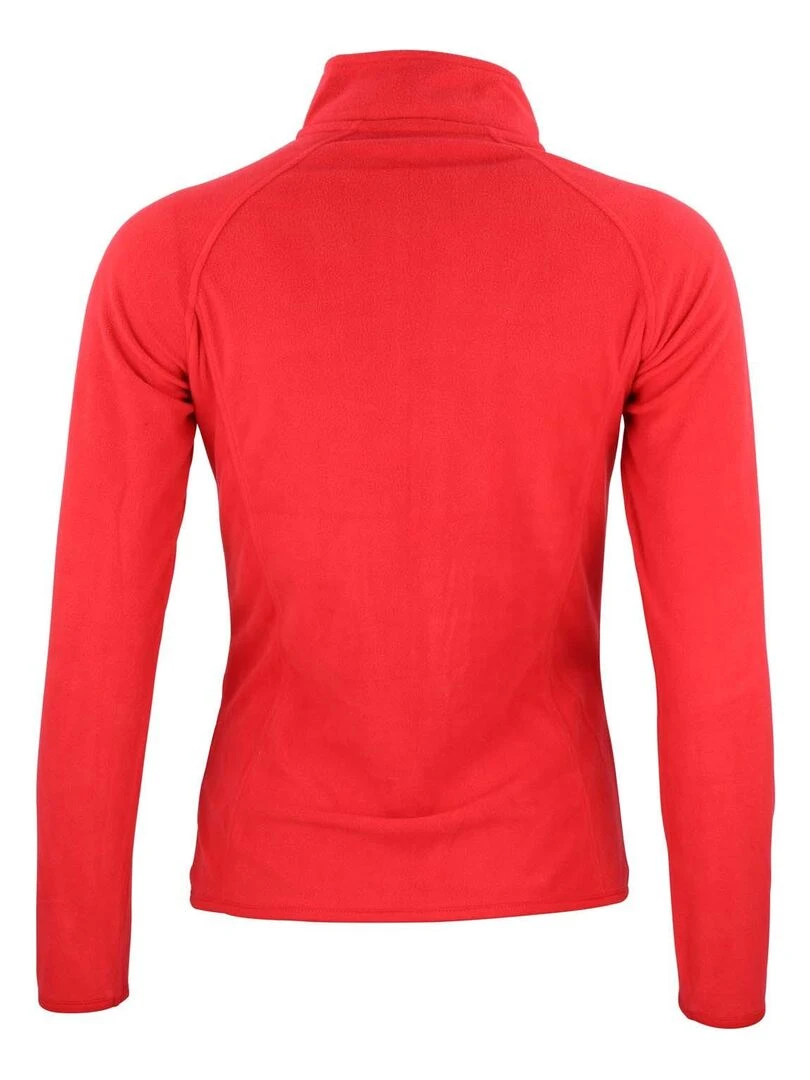 Sweat polaire femme AFONOR Rouge