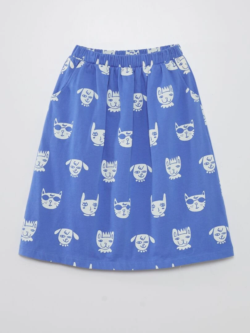 Jupe patineuse X Little Bad Wolf   Bleu