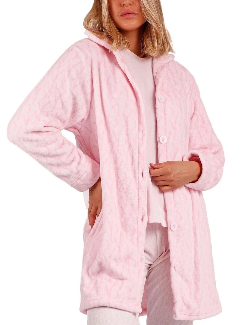 Veste d'intérieur Logo Soft   Rose