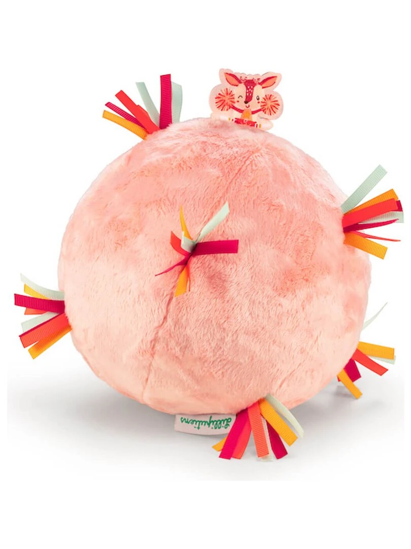 Balle sensorielle sonore Stella (15 cm) Rose