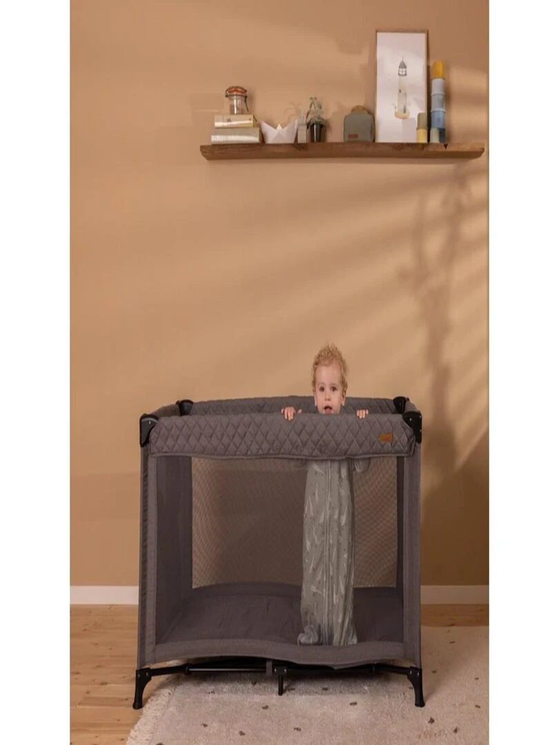 Lit parapluie Travel Cot Grey Gris