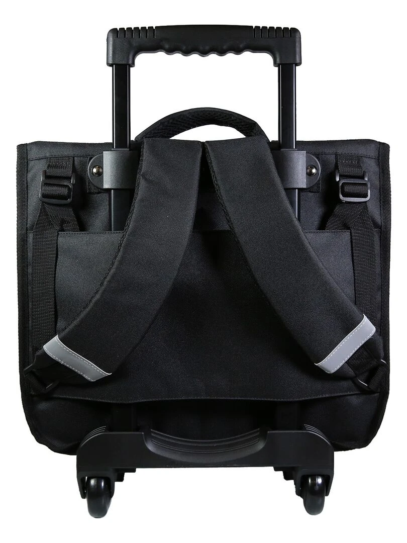 BAGTROTTER Cartable à roulettes 38 cm Tortues Ninja Noir   Noir