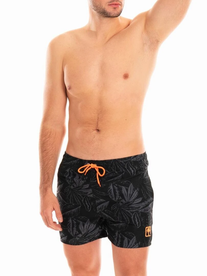 Short de bain Fabio Noir