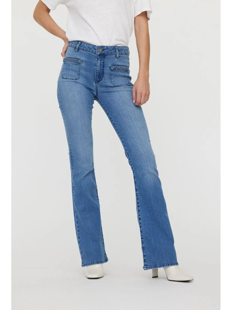 Lee Cooper Jean coton boot cut JUNELLE Bleu