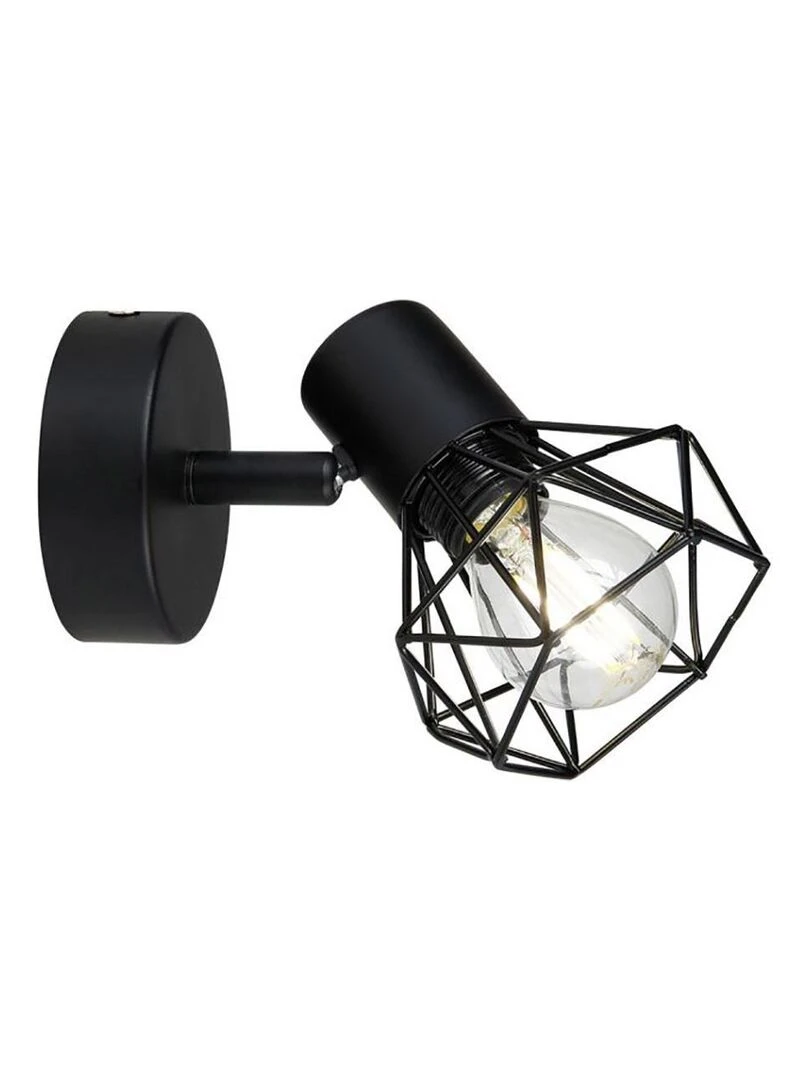 Applique spot orientable Diamont noir   Noir