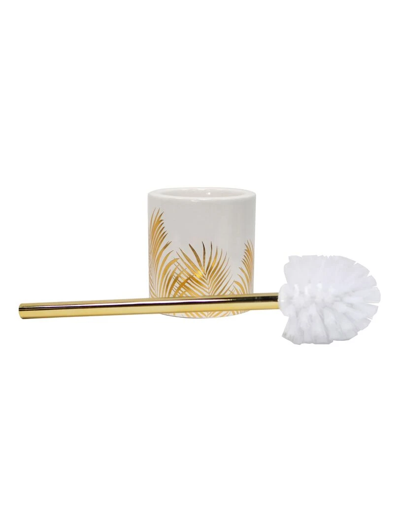 Brosse de toilette Orbella Blanc Doré