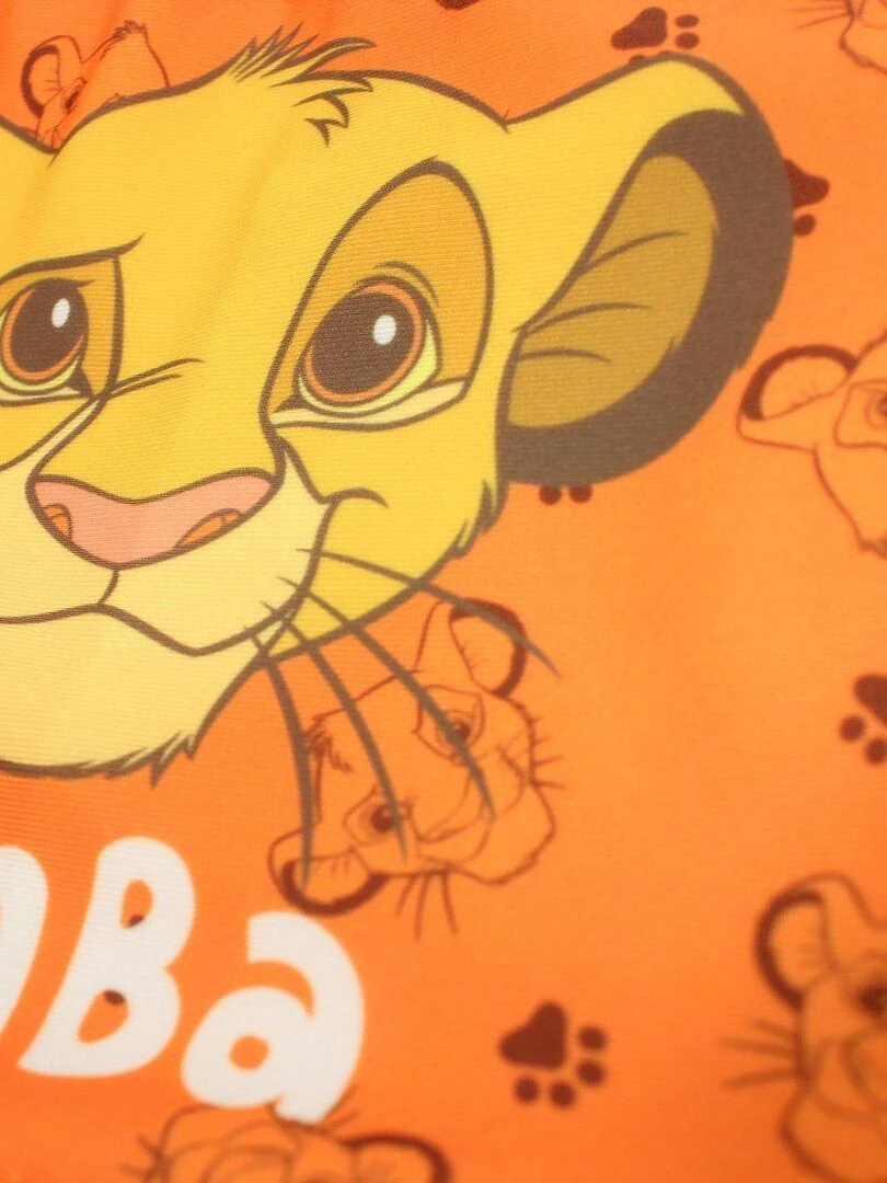 Disney   Boxer De Bain garçon imprimé Le Roi Lion   Orange