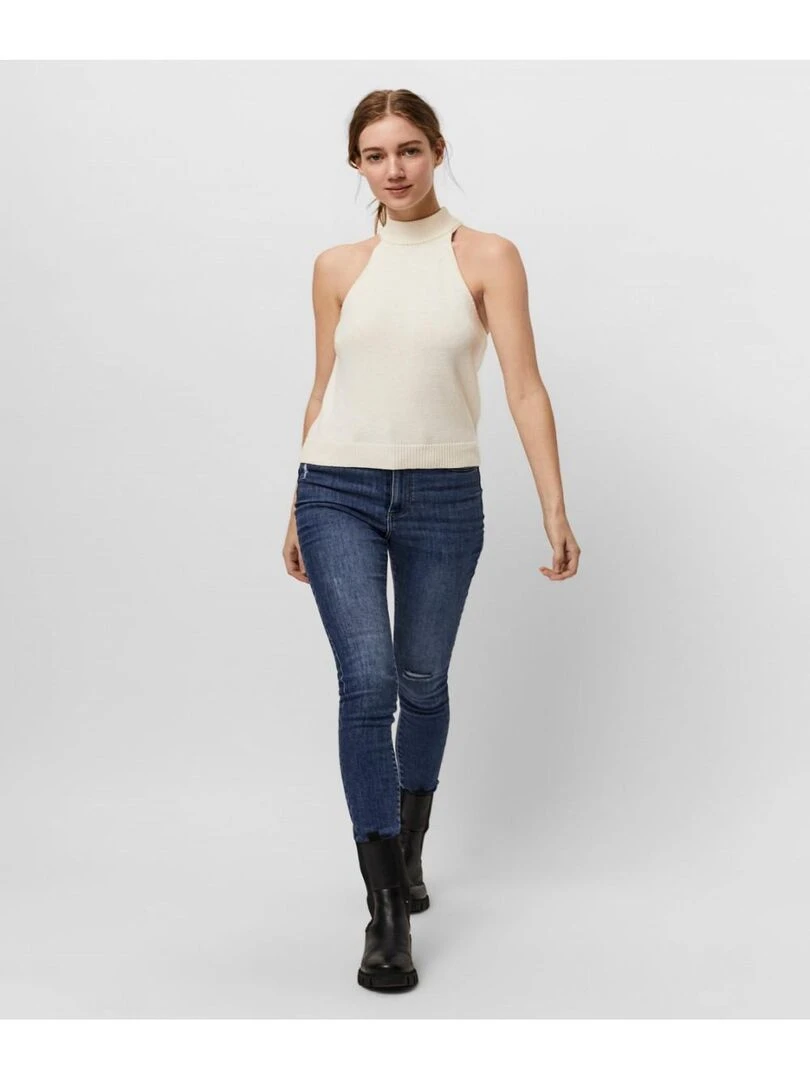 Top Vero Moda Blanc Blanc