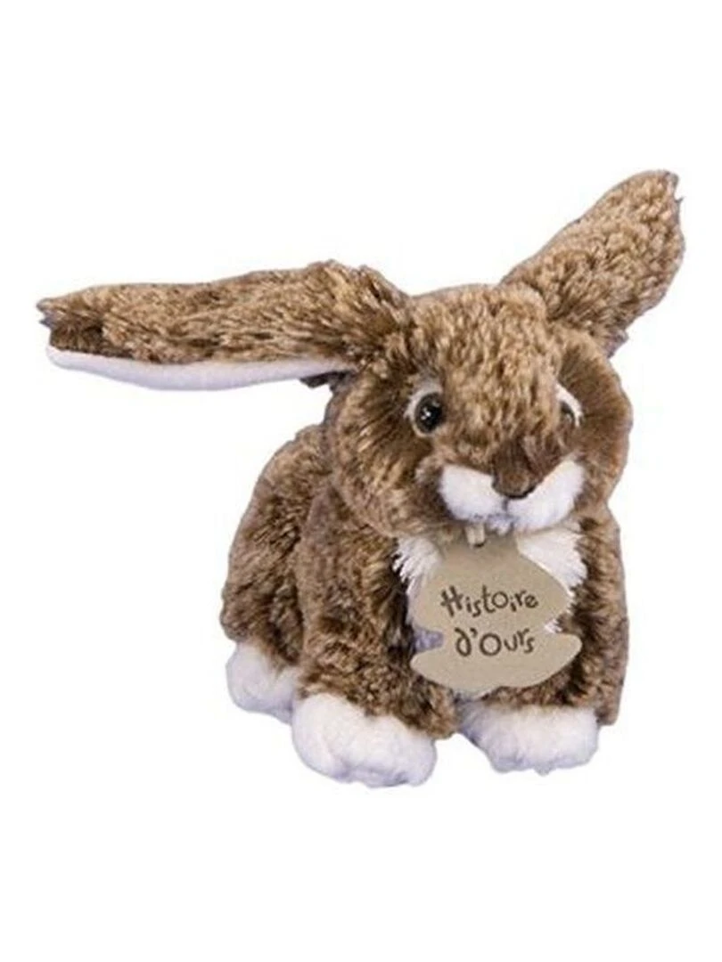 doudou Histoire d'ours Lapin Marron Mini Assis  Pantin   Marron