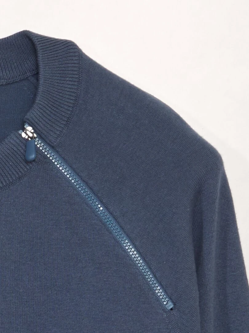 Sweat en maille So Easy Bleu
