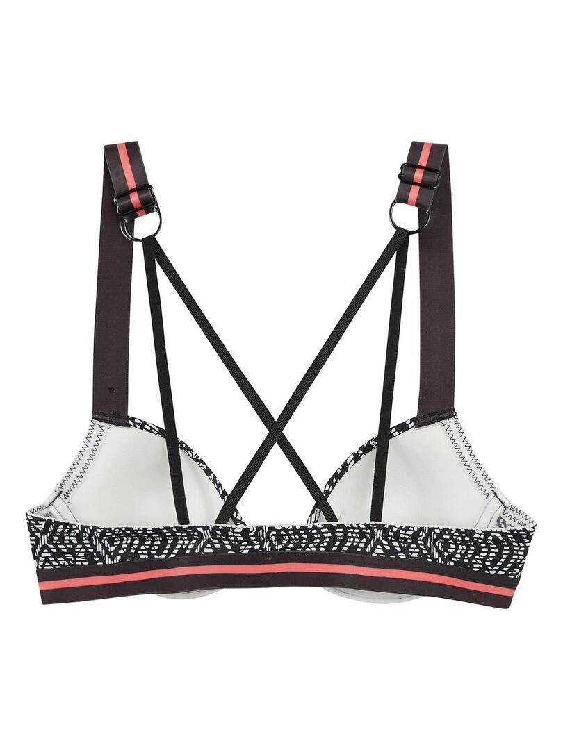 Soutien gorge coque moulée ouverture devant Rumba Noir