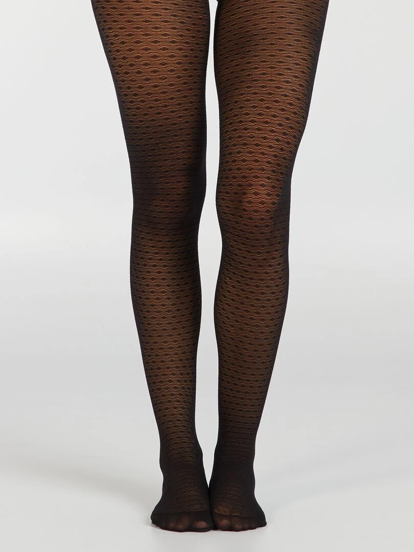 Collants fantaisie noir