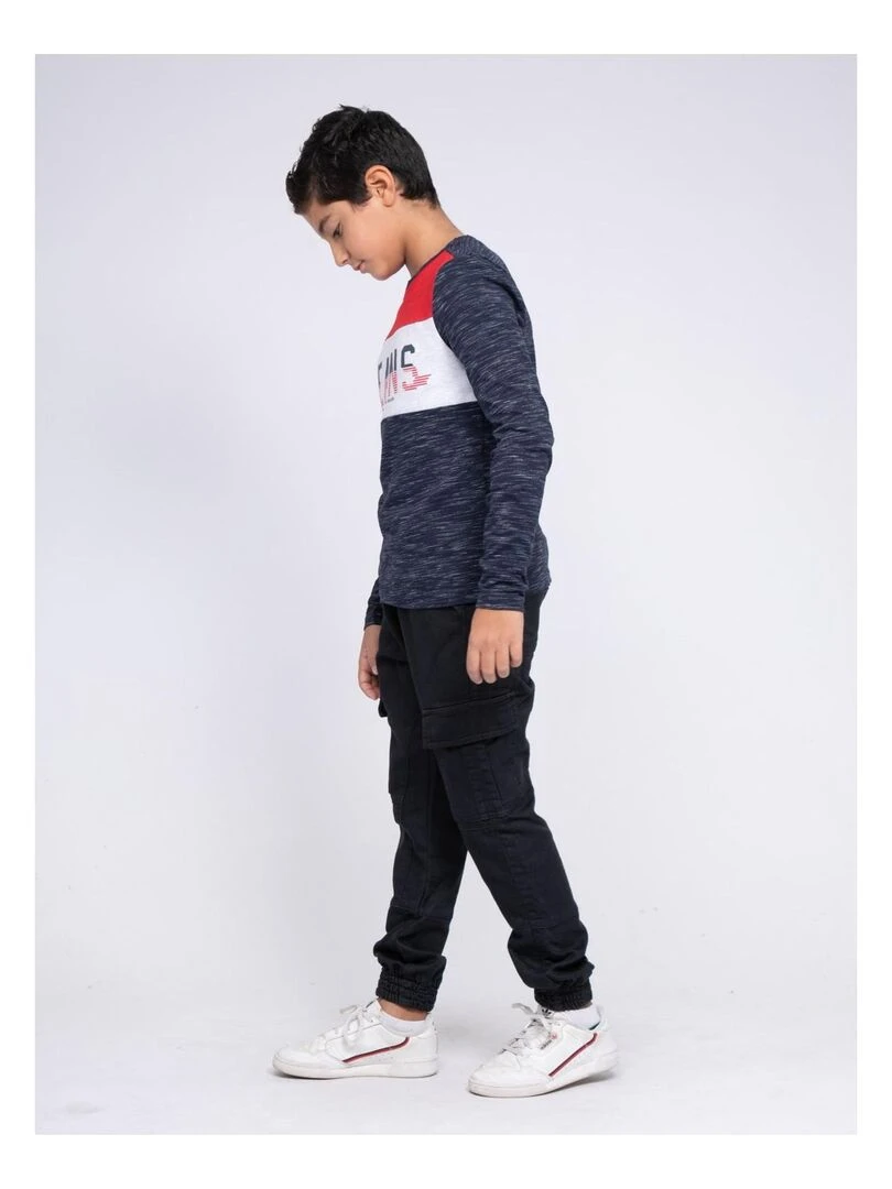Pantalon battle VIMLI J   Bleu marine