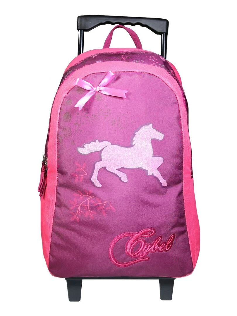 BAGTROTTER Sac à dos à roulettes Cybel Cheval Violet Violet