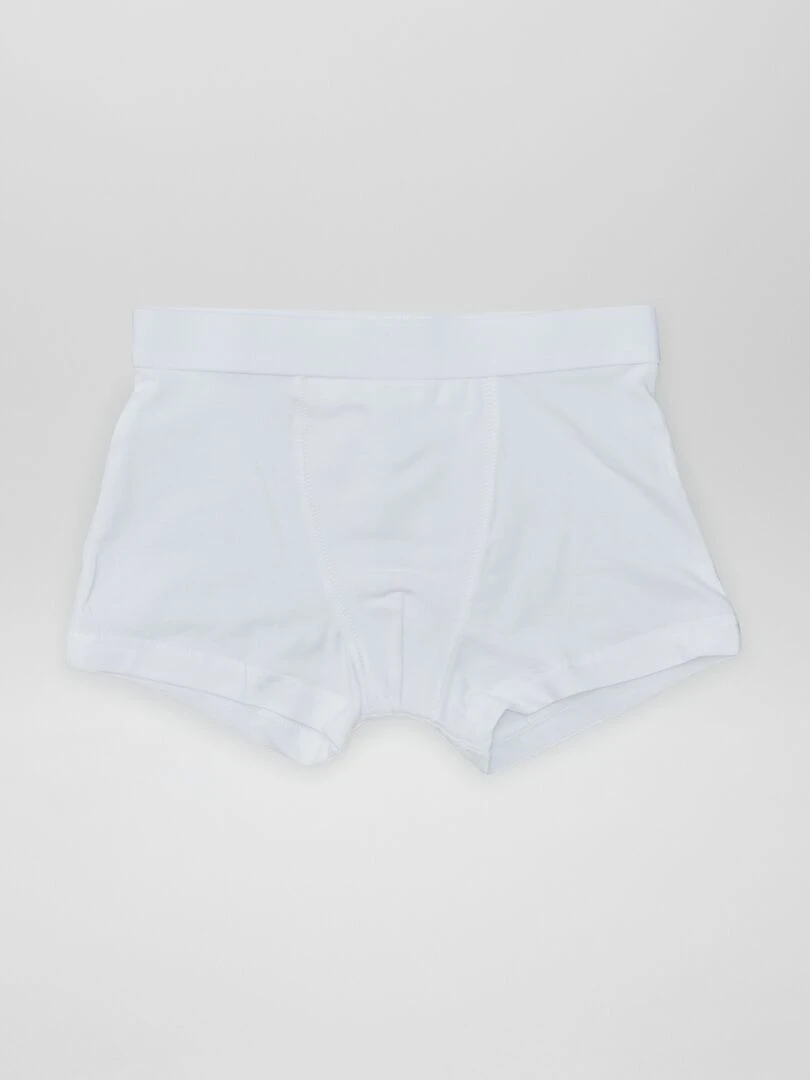 Lot de 3 boxers   Blanc