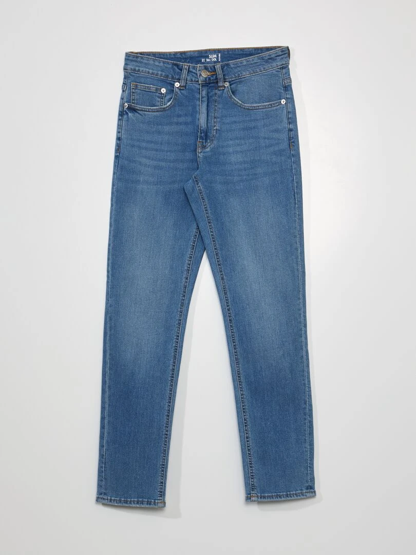 Jean slim L30 BLEU