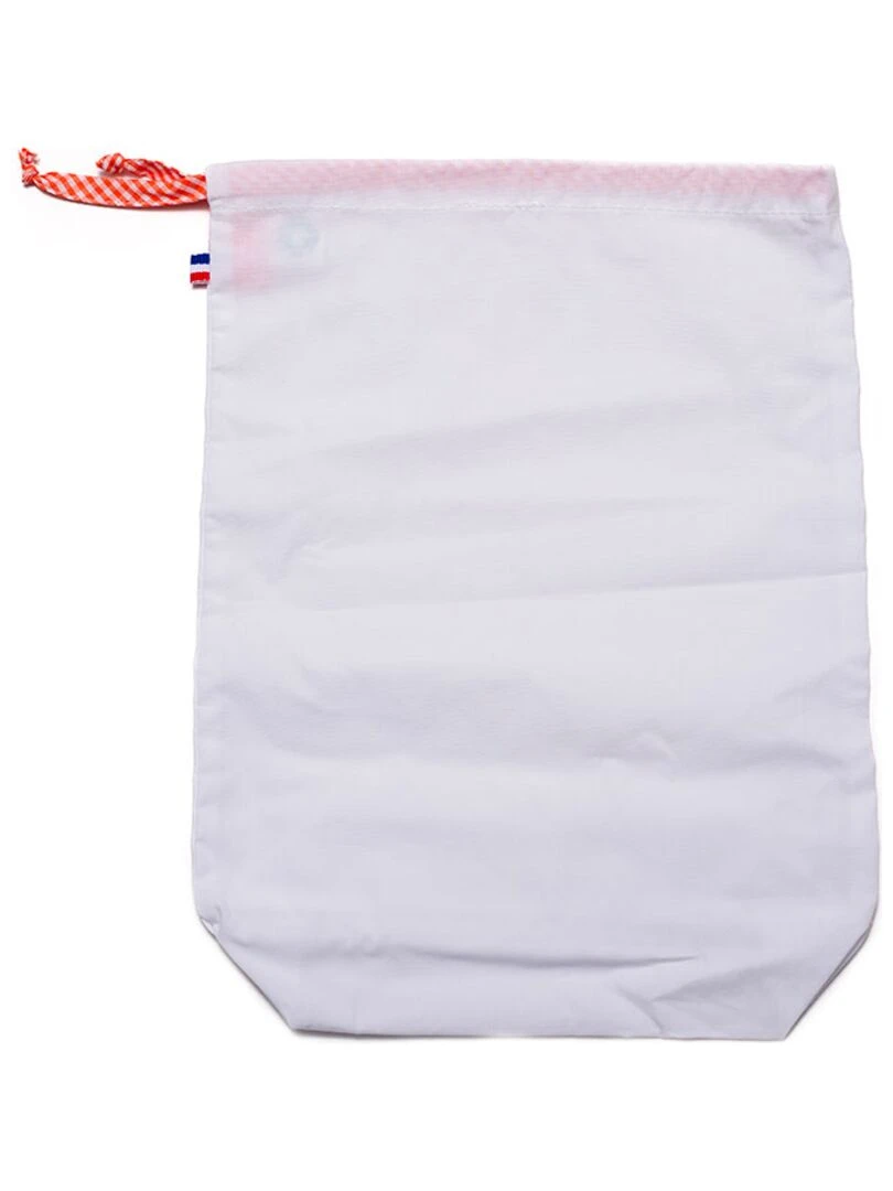 Pochon de rangement en Coton Bio Blanc
