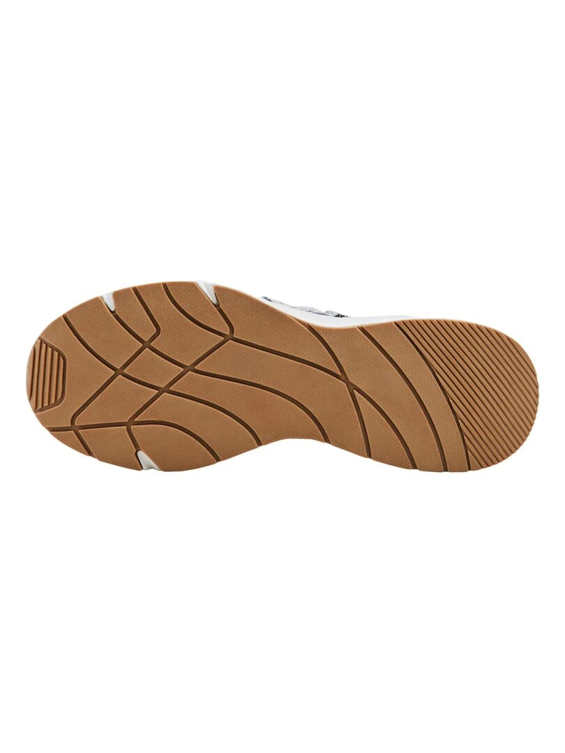 Basket à Lacets Desigual Moon Zipper Snake   Blanc