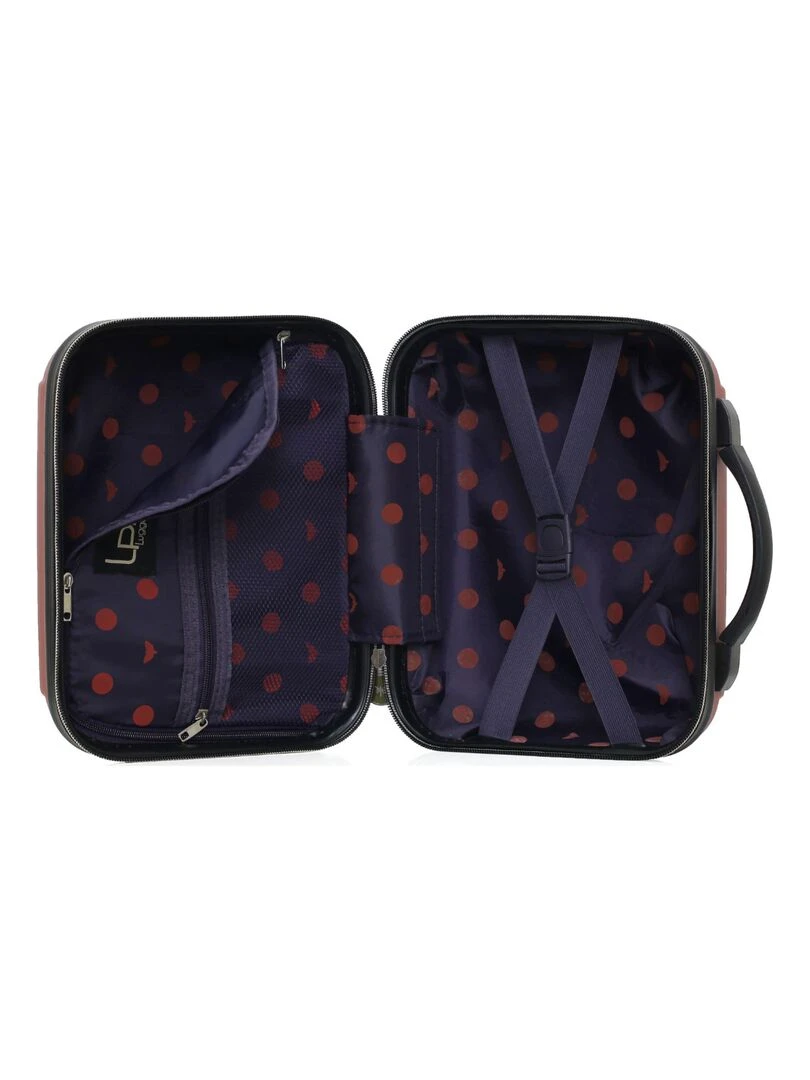 LPB LUGGAGE   PETIT VANITY ABS GIULIA K   Rouge