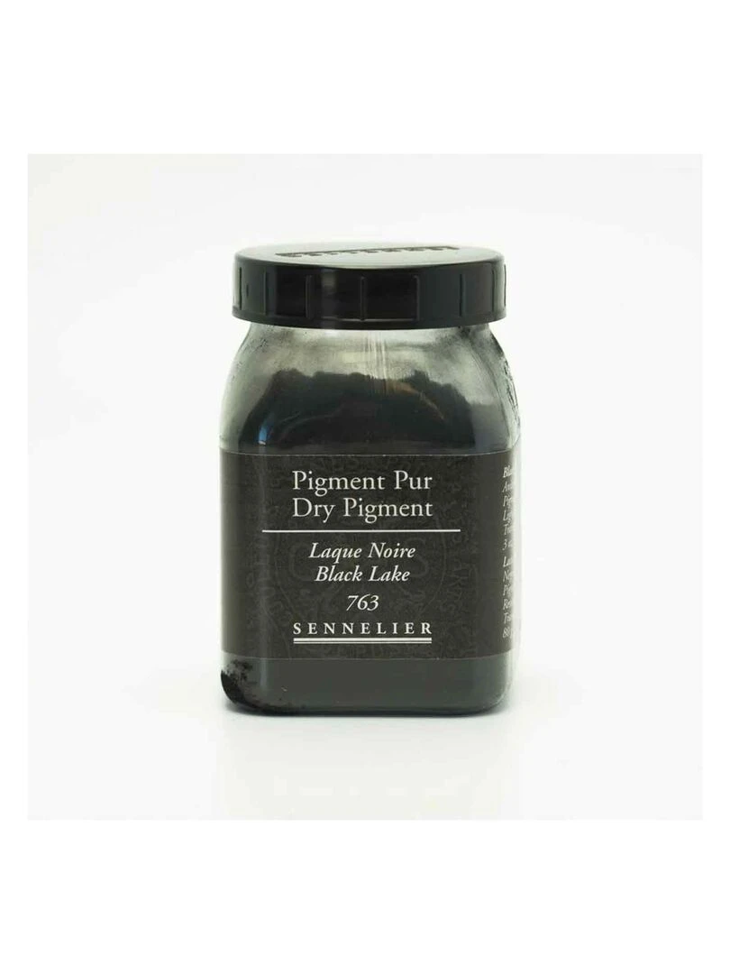 Pigment pour création de peinture   pot 80 g   Laque noire   N/A