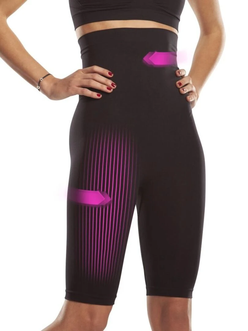Panty minceur affinant taille haute noir So'Slim Noir