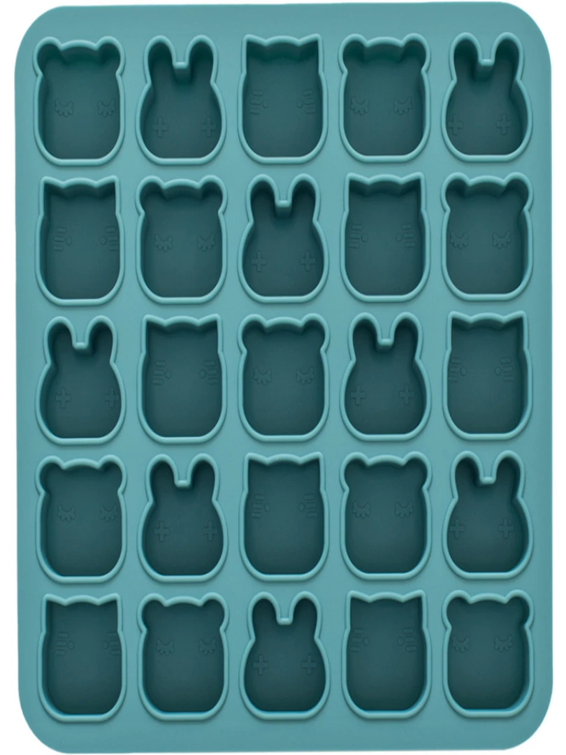 Moule À Cuire Ou À Congeler Mini Portions Bleu Blue Dusk Bleu