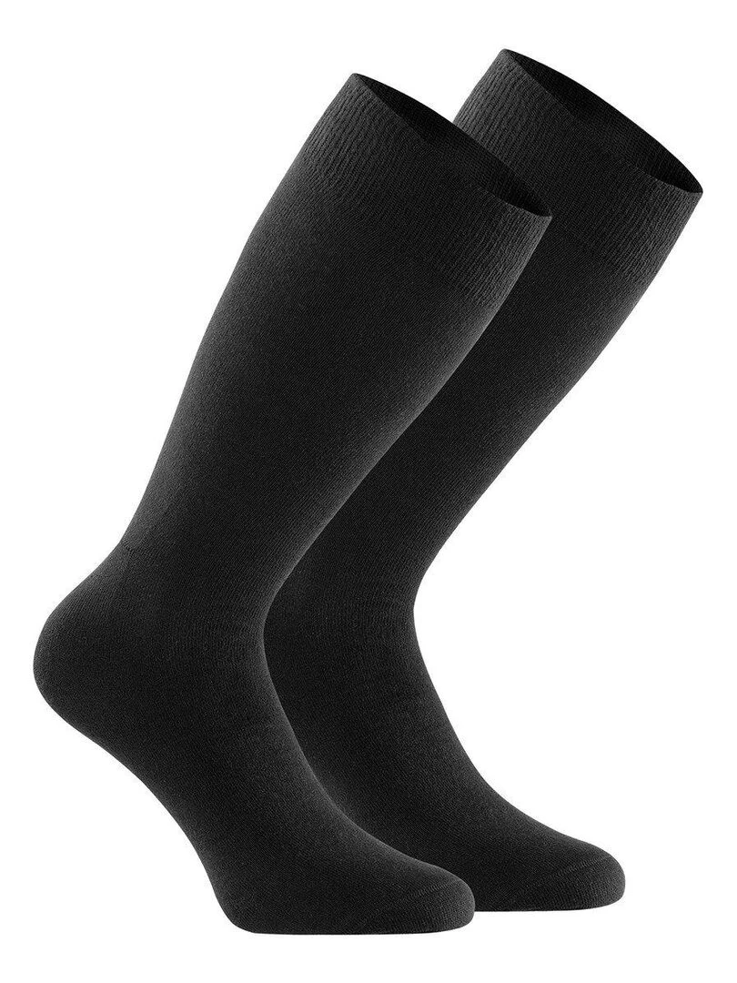 Impetus Pack de 2 paires de chaussettes mi hautes Noir