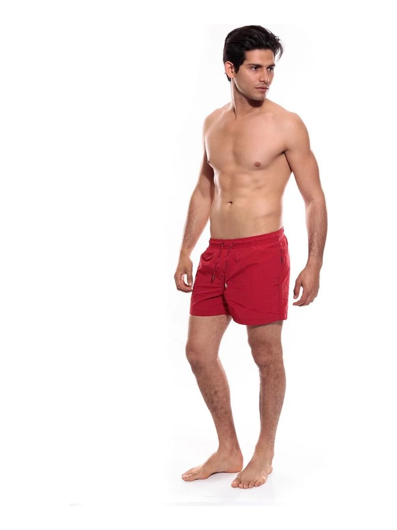 SHORT DE BAIN GARYNO II   Rouge foncé