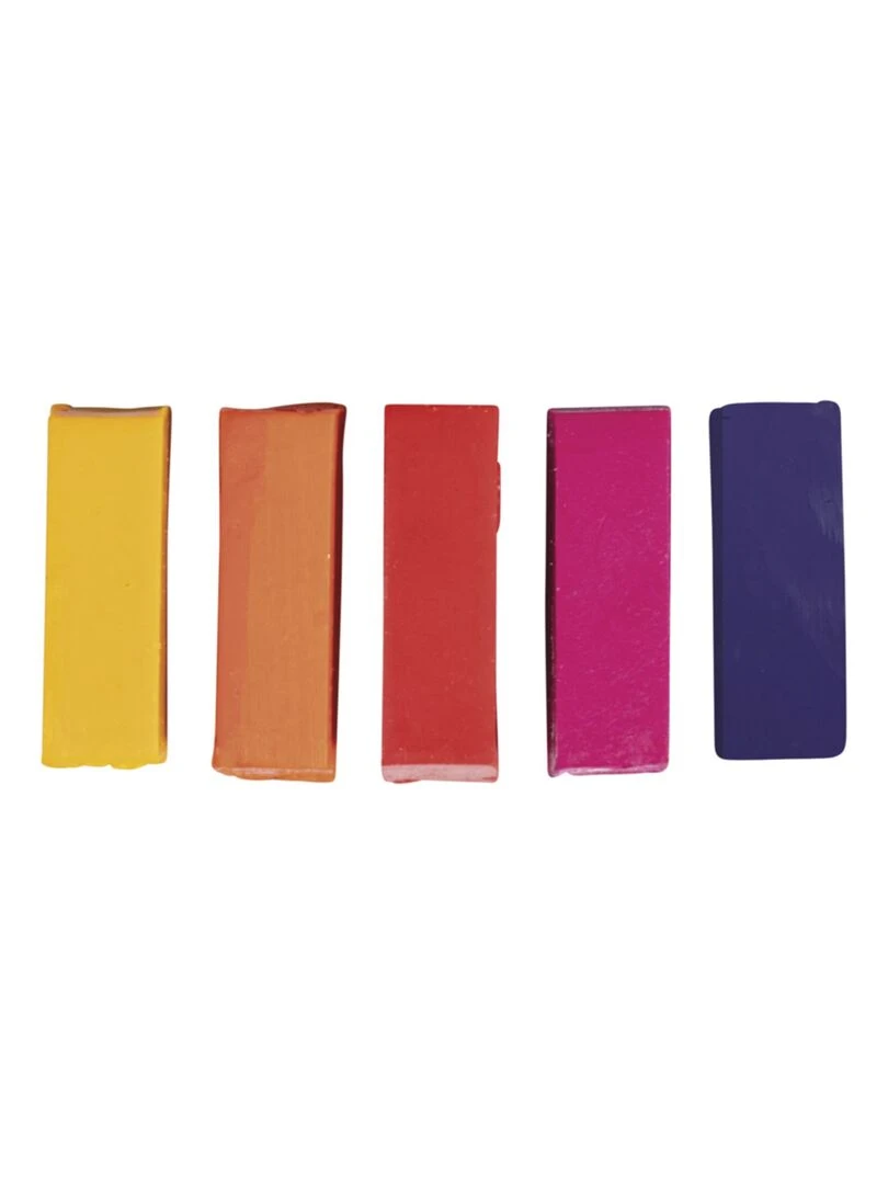 5 colorants pour bougies couleurs chaudes Multicolore