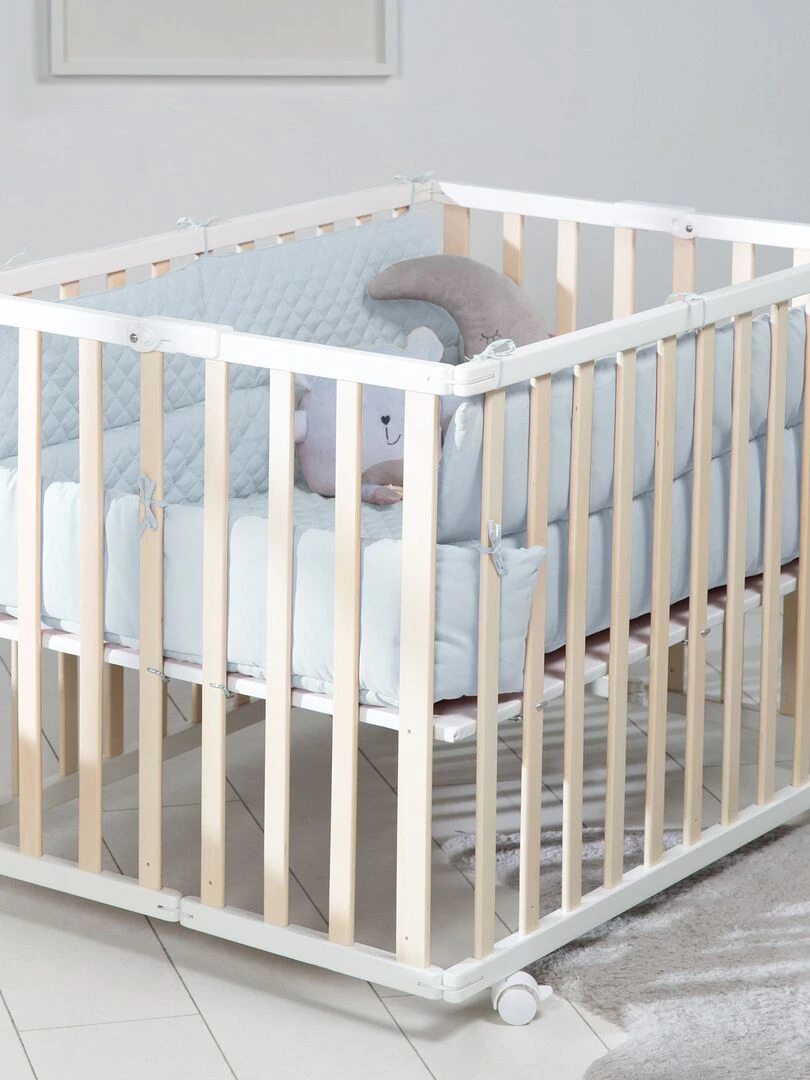 Tapis de parc rectangulaire avec bords   imperméable 'ROBA' roba Style   Bleu clair