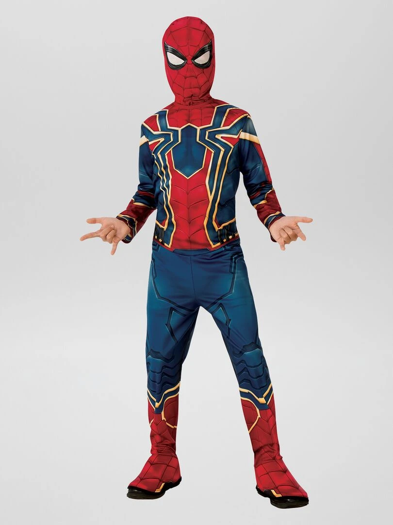 Déguisement 'Iron Spider' bleu/rouge