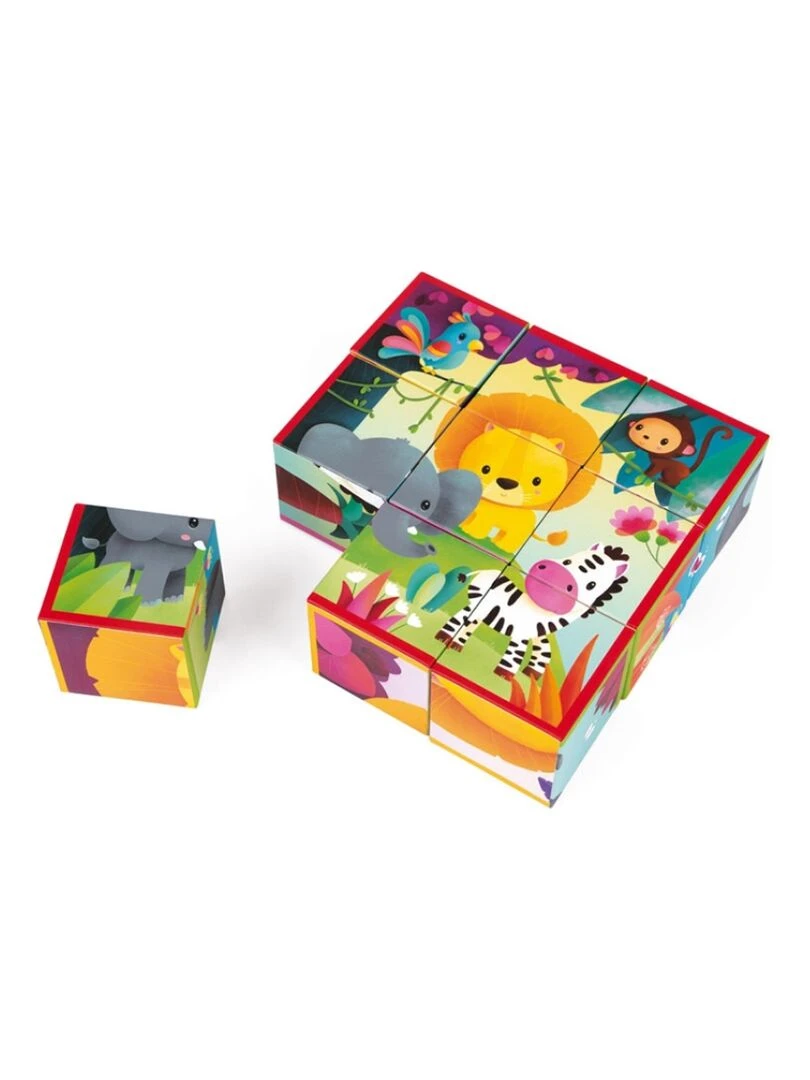 Puzzle cube Kubkid Jungle (9 cubes) N/A