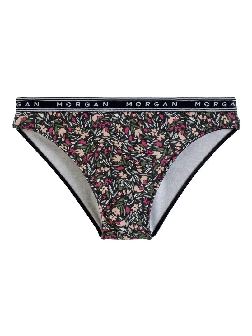 Lot de 2 slips PIA   Morgan Junior   Noir