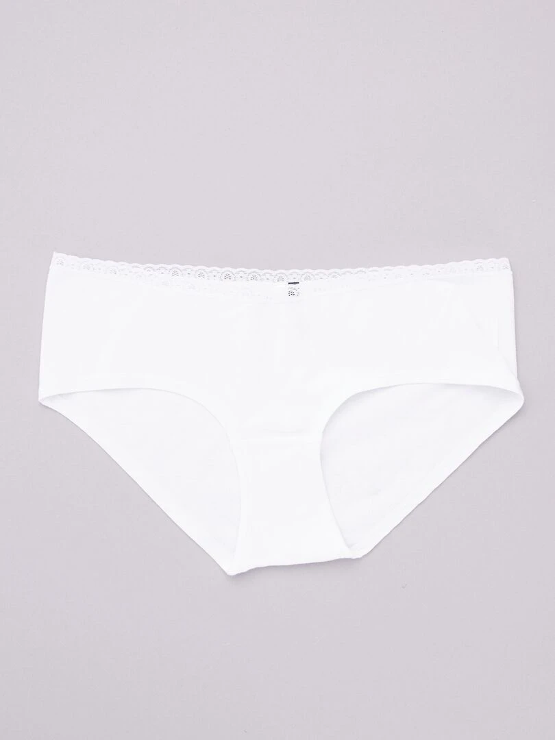 Lot de 3 shorties maternité   blanc/gris/marine
