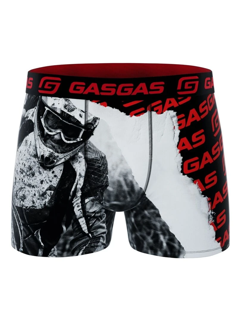 Lot de 3 Boxers garçon Gasgas   Noir