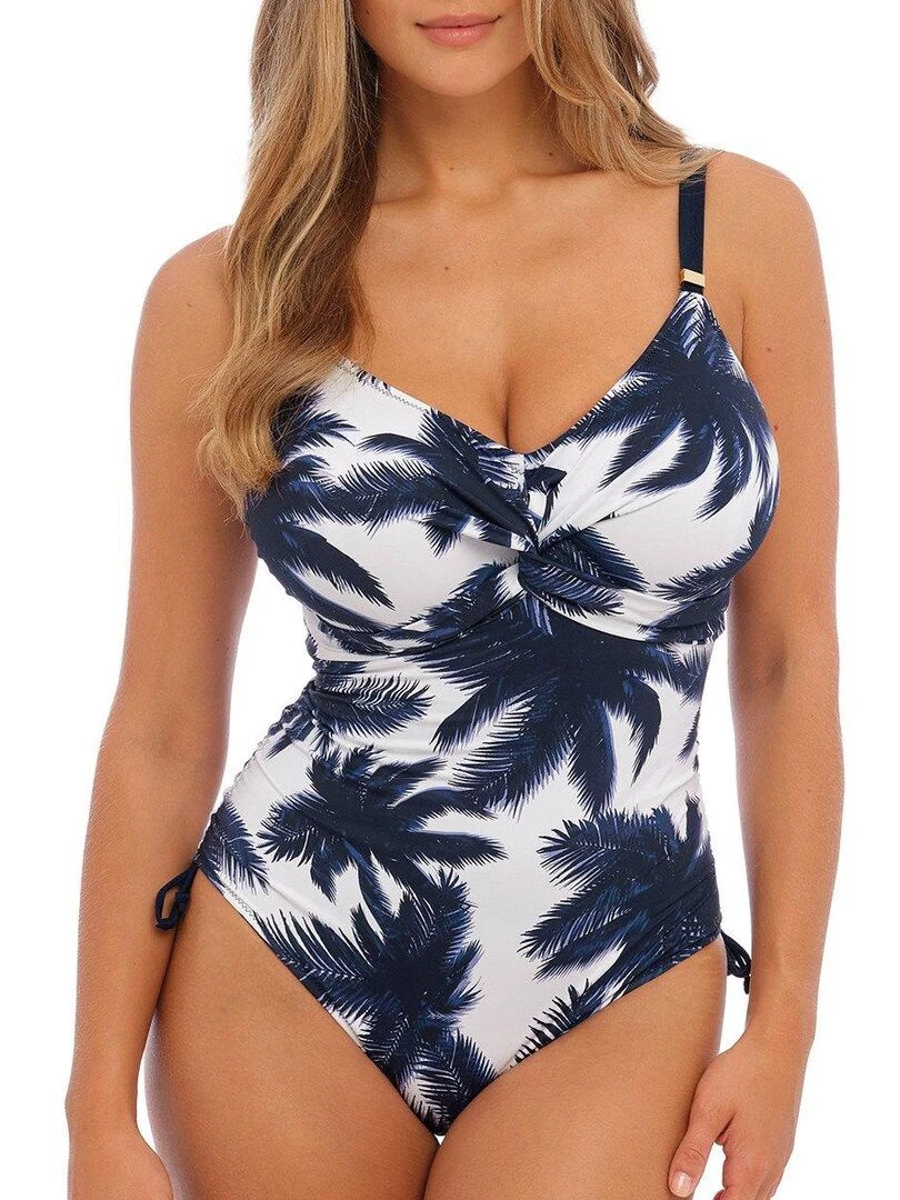 Maillot une pièce avec armatures Carmelita Avenue Blanc
