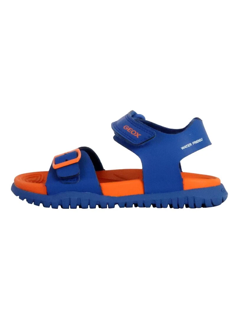 Sandale à Scratch Plate Geox Enfant Fusbetto Bleu