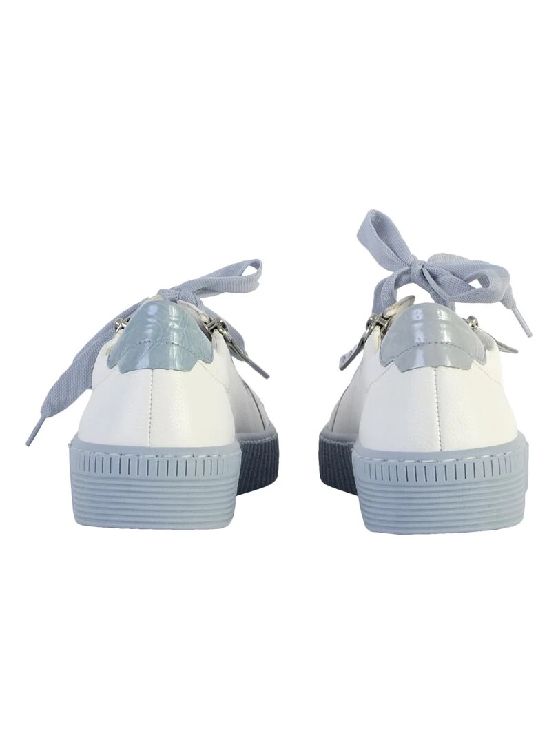 Basket cuir Gabor Cervo Lack   Blanc