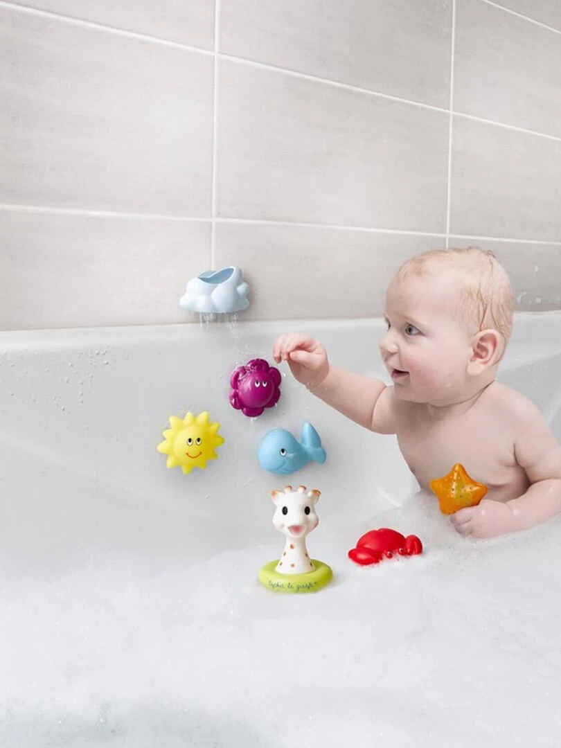 Jouet de bain Le monde marin Fresh Touch (7 pièces) Multicolore