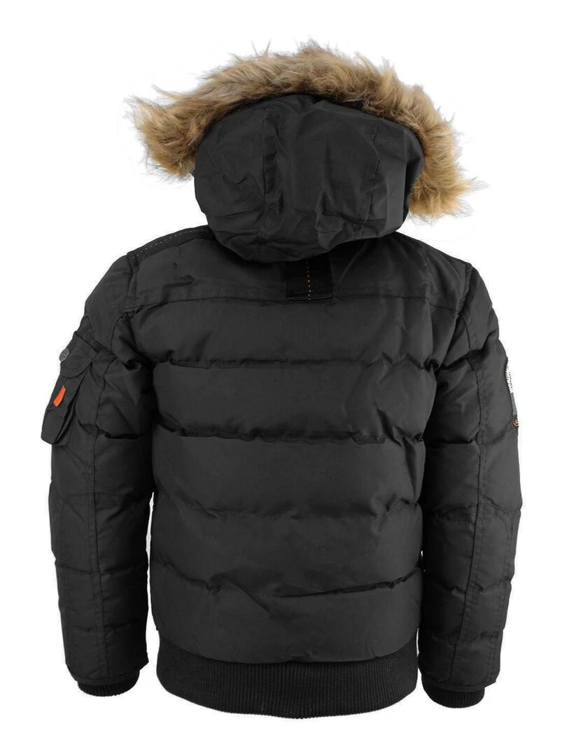 Blouson garçon ECOFLIK PEAK MOUNTAIN Noir Noir