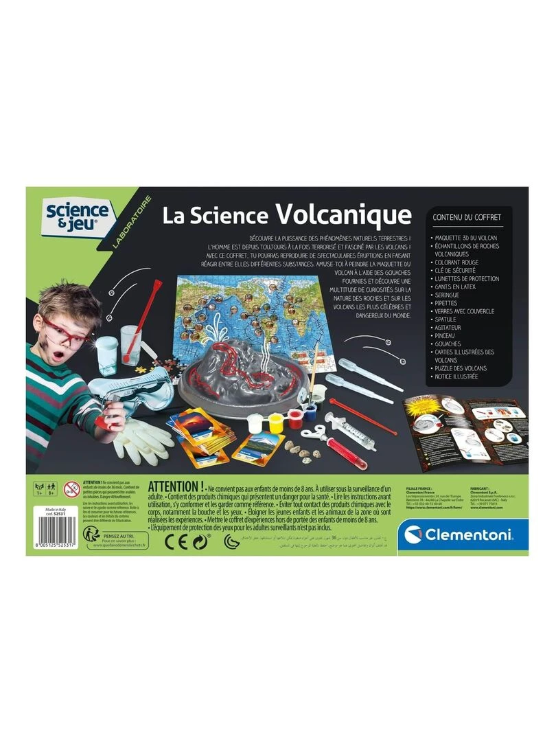 Kit Science et jeu : La science volcanique   N/A