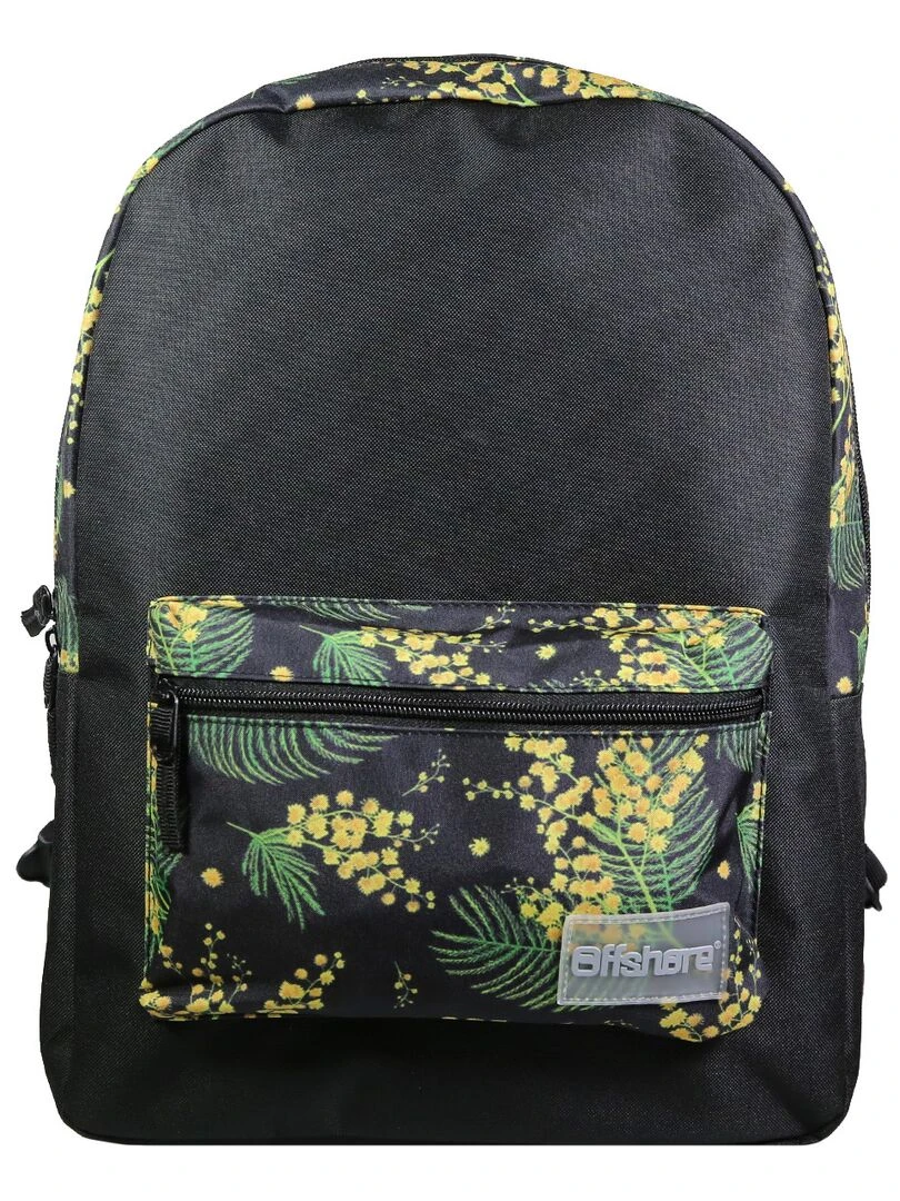 BAGTROTTER Sac à dos 1 compartiment Offshore Noir Mimosa Noir