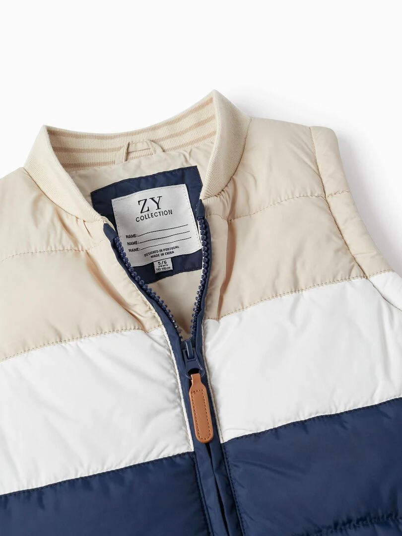 Gilet Matelassé pour Garçon  FLYING BIRDS   Bleu foncé