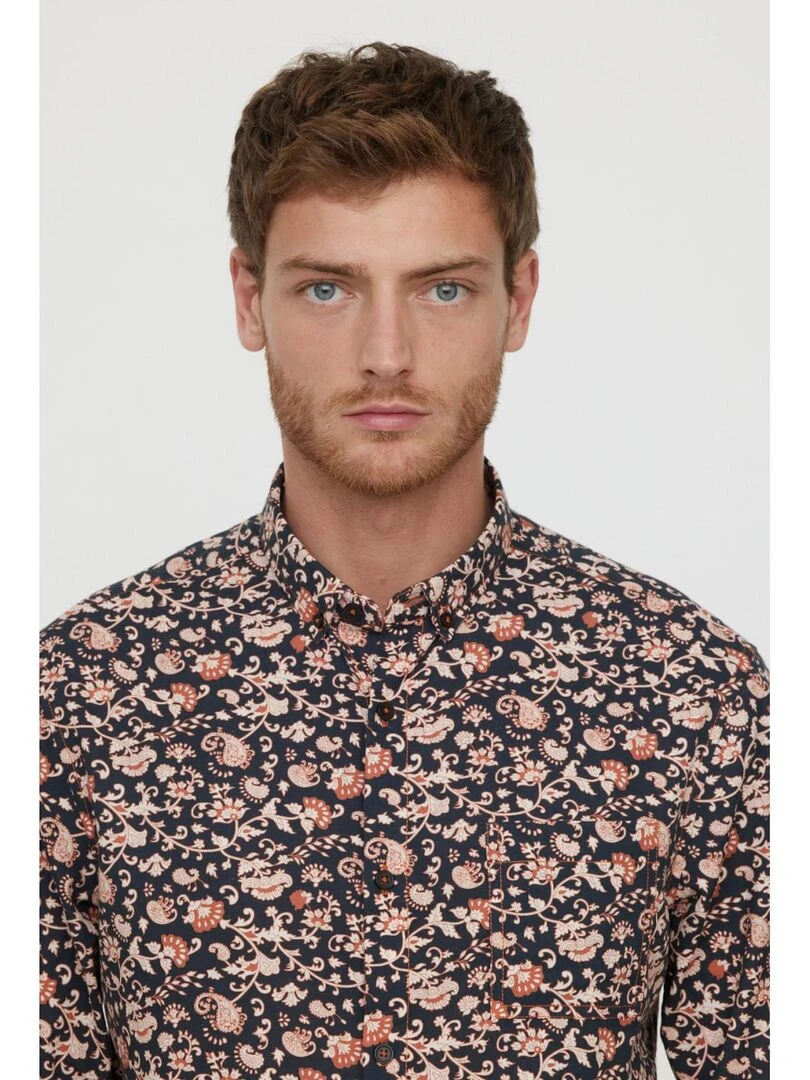 Lee Cooper   Chemise manches longues coton regular DIVIO   Noir