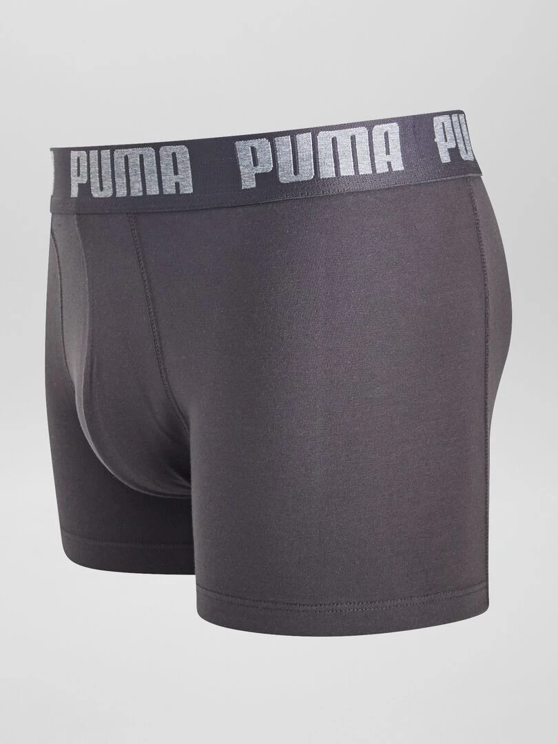 Boxers 'Puma'   Lot de 4   Blanc/gris/noir