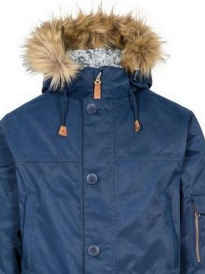 Trespass   Parka imperméable PYWORTHY   Bleu marine