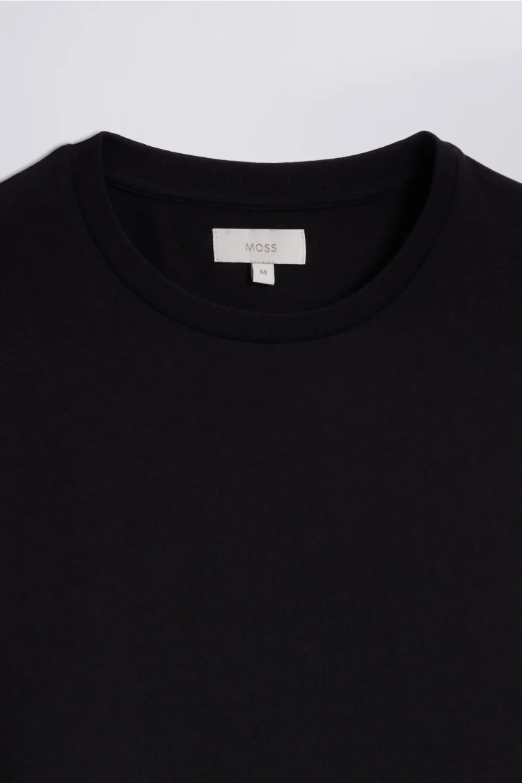 Black Crew Neck T-Shirt   Buy Online at Moss