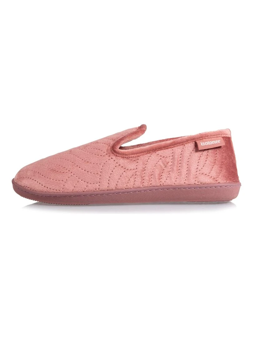 Chaussons charentaises Femme Blush   Rose